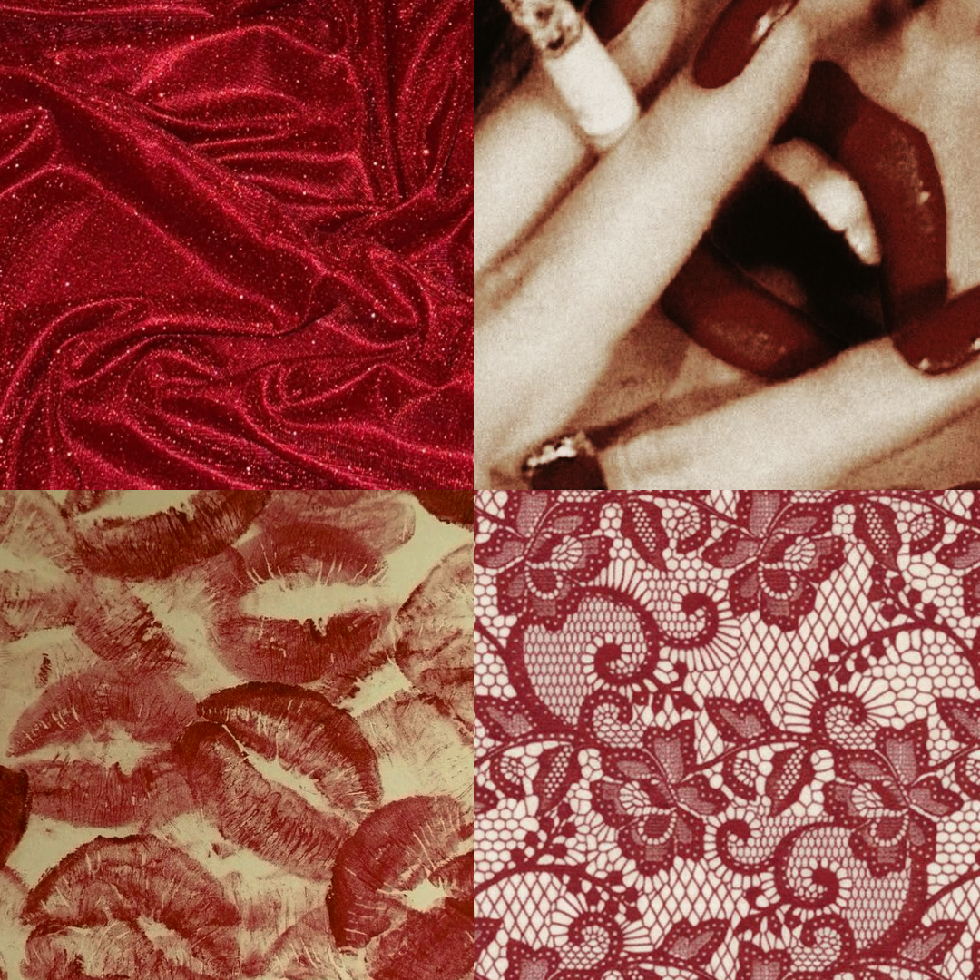 Chic Red Acrylic Coffin Press On Nail - MaYonail Store