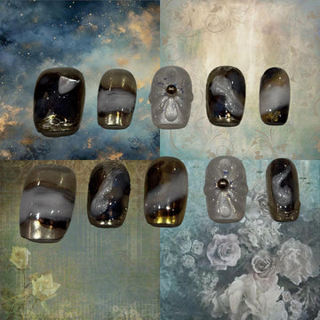 Royal Artistic Acrylic Square Press On Nail