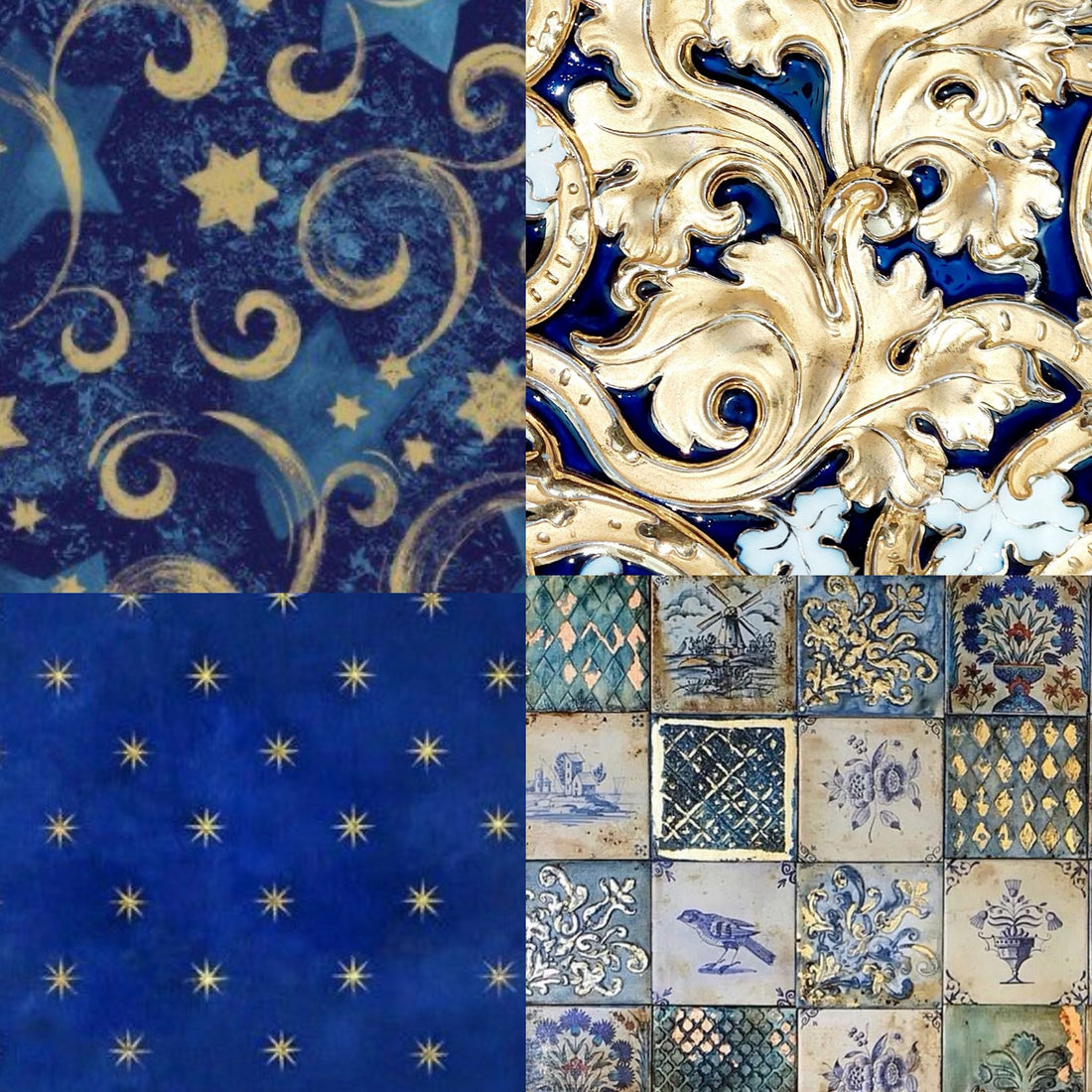 Golden Bloom Acrylic Almond Press On Nail - MaYonail Store