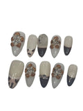 Almond Dream Acrylic Almond Press On Nail - MaYonail Store