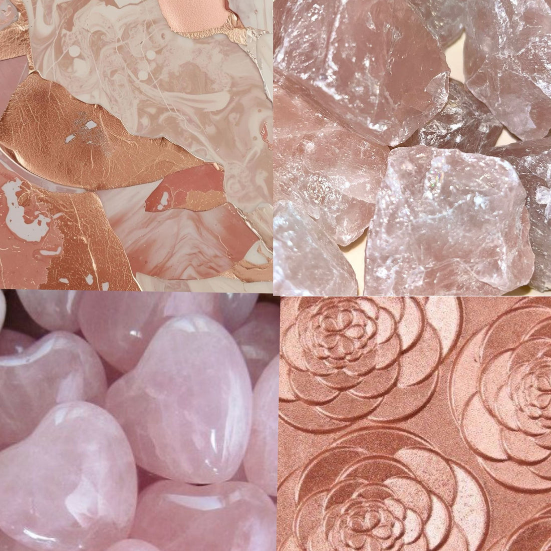 Petal Quartz Acrylic Almond Press On Nail