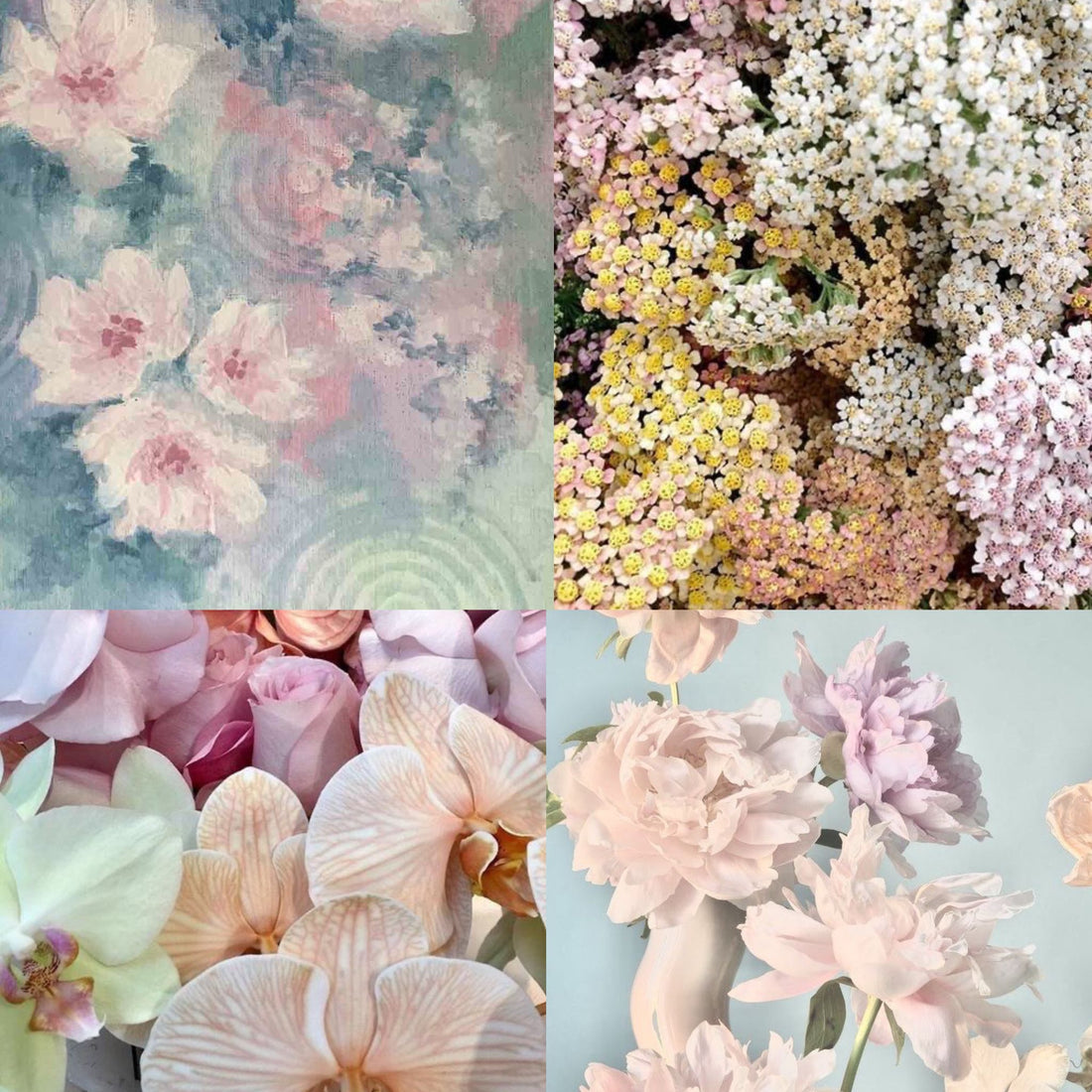 Secret Garden Acrylic Round Press On Nail (Copy)