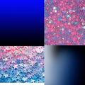 Pastel Stars Acrylic Square Press On Nail - MaYonail Store