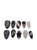 Pink Castle  Acrylic Almond Press On Nail - MaYonail Store
