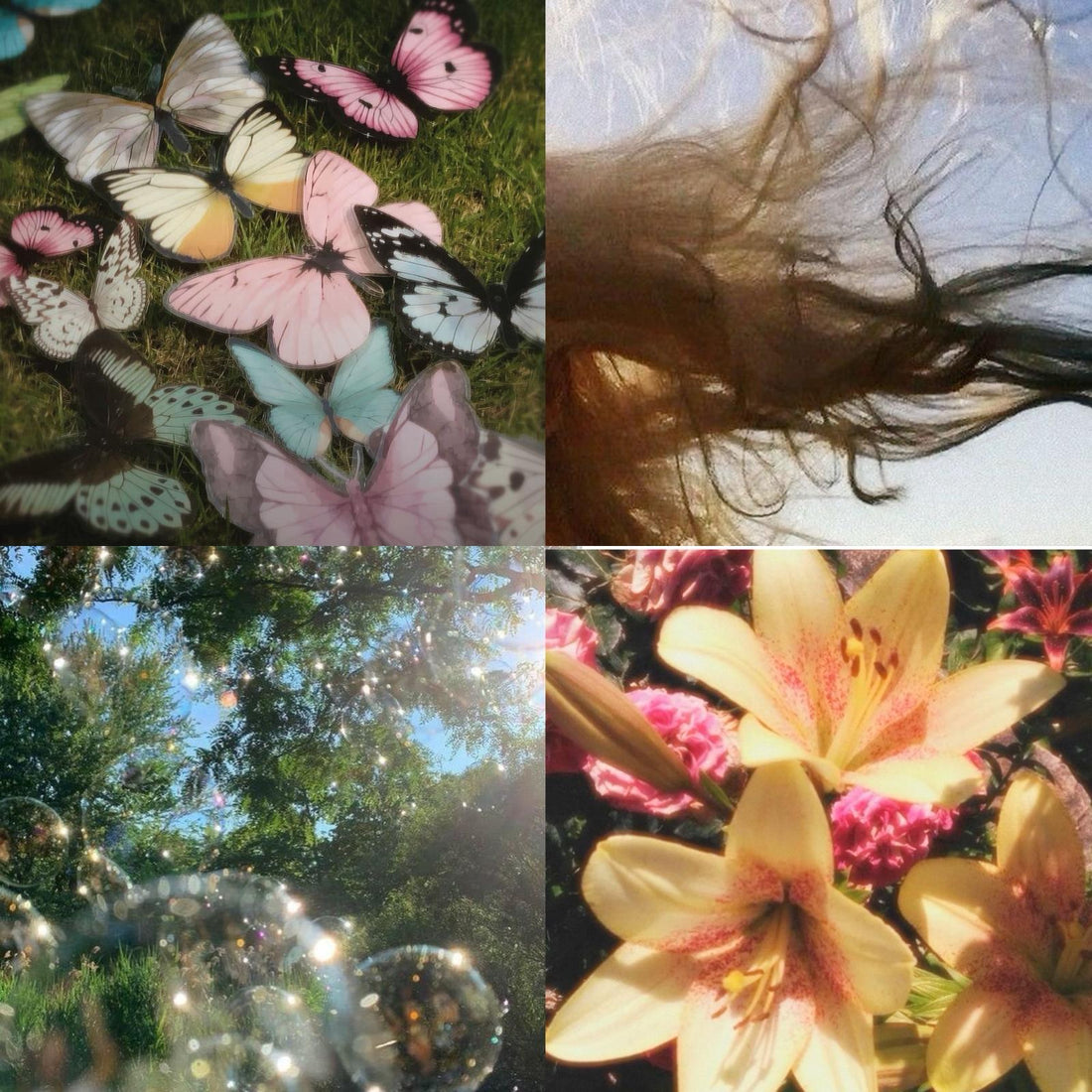 Coral Sun Acrylic Square Press On Nail