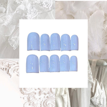 Simple Chic Acrylic Square Press On Nail Y109