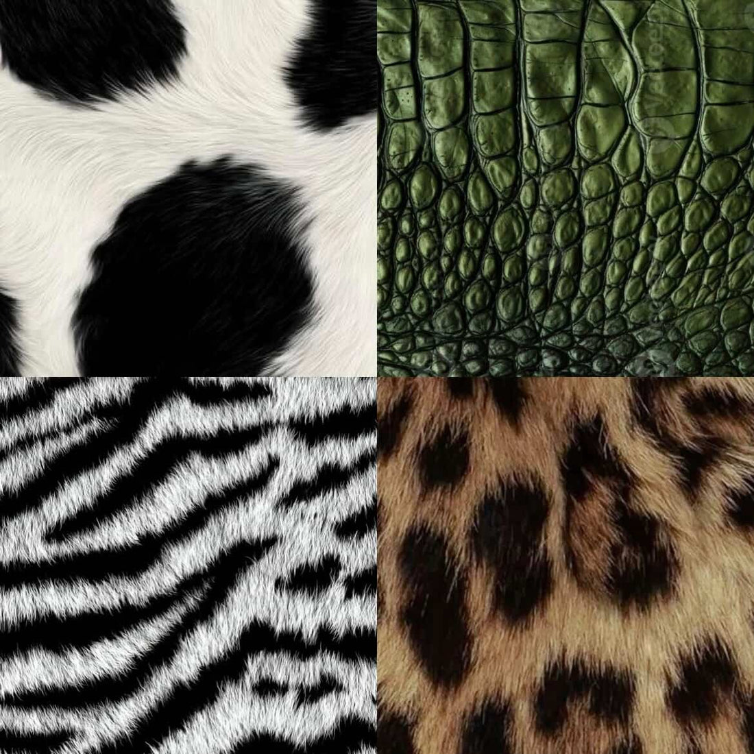 Animal Print Acylic Square Press On Nail - MaYonail Store