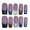 Summer Forest Acrylic Square Press On Nail - MaYonail Store