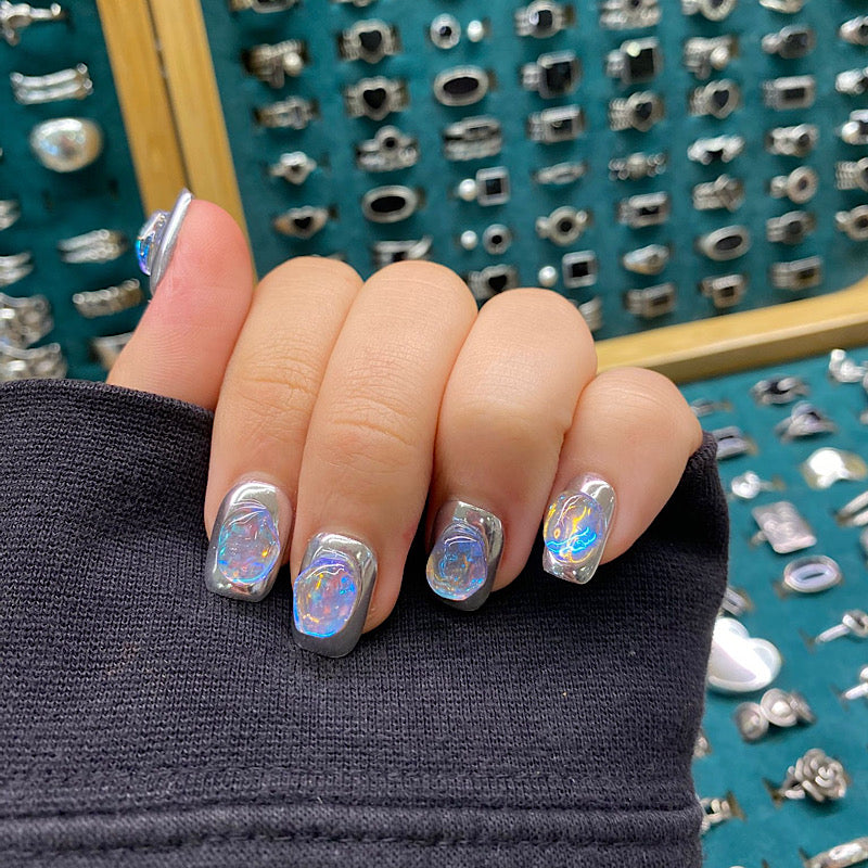 Moonstone Acrylic Square Press On Nail