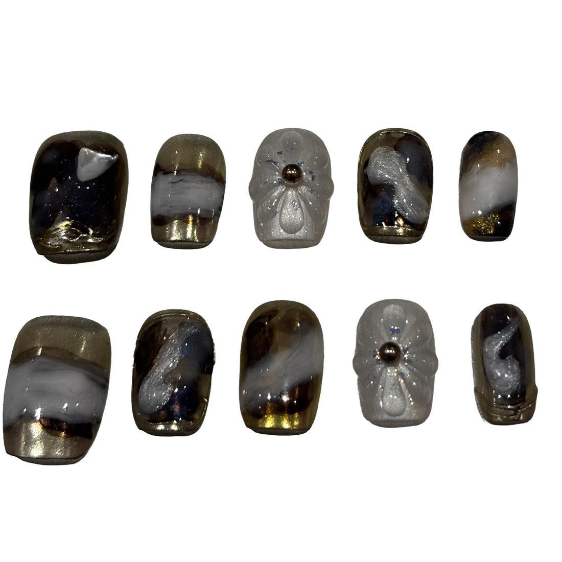 Royal Artistic Acrylic Square Press On Nail