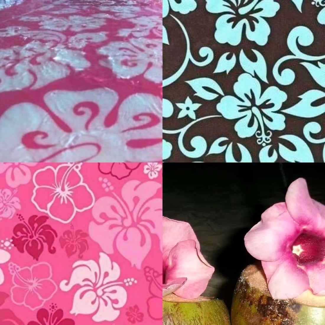 Beach Babe Acrylic Square Press On Nail