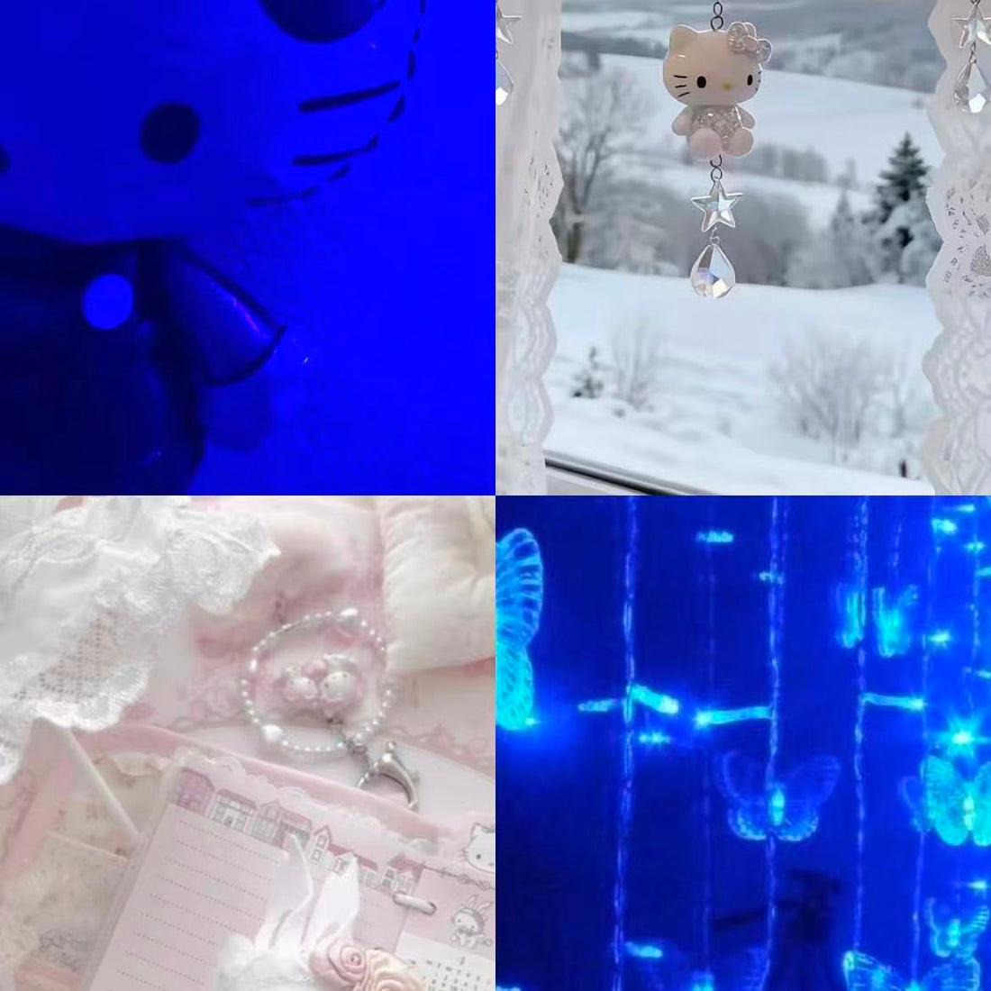 Kitty Cutie Acrylic Coffin Press On Nail - MaYonail Store