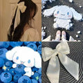 Bow Cinnamonroll Acrylic Coffin Press On Nail - MaYonail Store