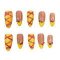 Cherry Picnic Acrylic Almond Press On Nail - MaYonail Store