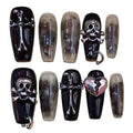 Cemetery Acrylic Coffin Press On Nails - MaYonail Store