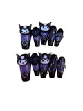 Heartbreaker Kuromi Acrylic Coffin press On Nail (Copy) - MaYonail Store
