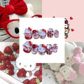 Hellokitty Love Acrylic Round Press On Nails - MaYonail Store