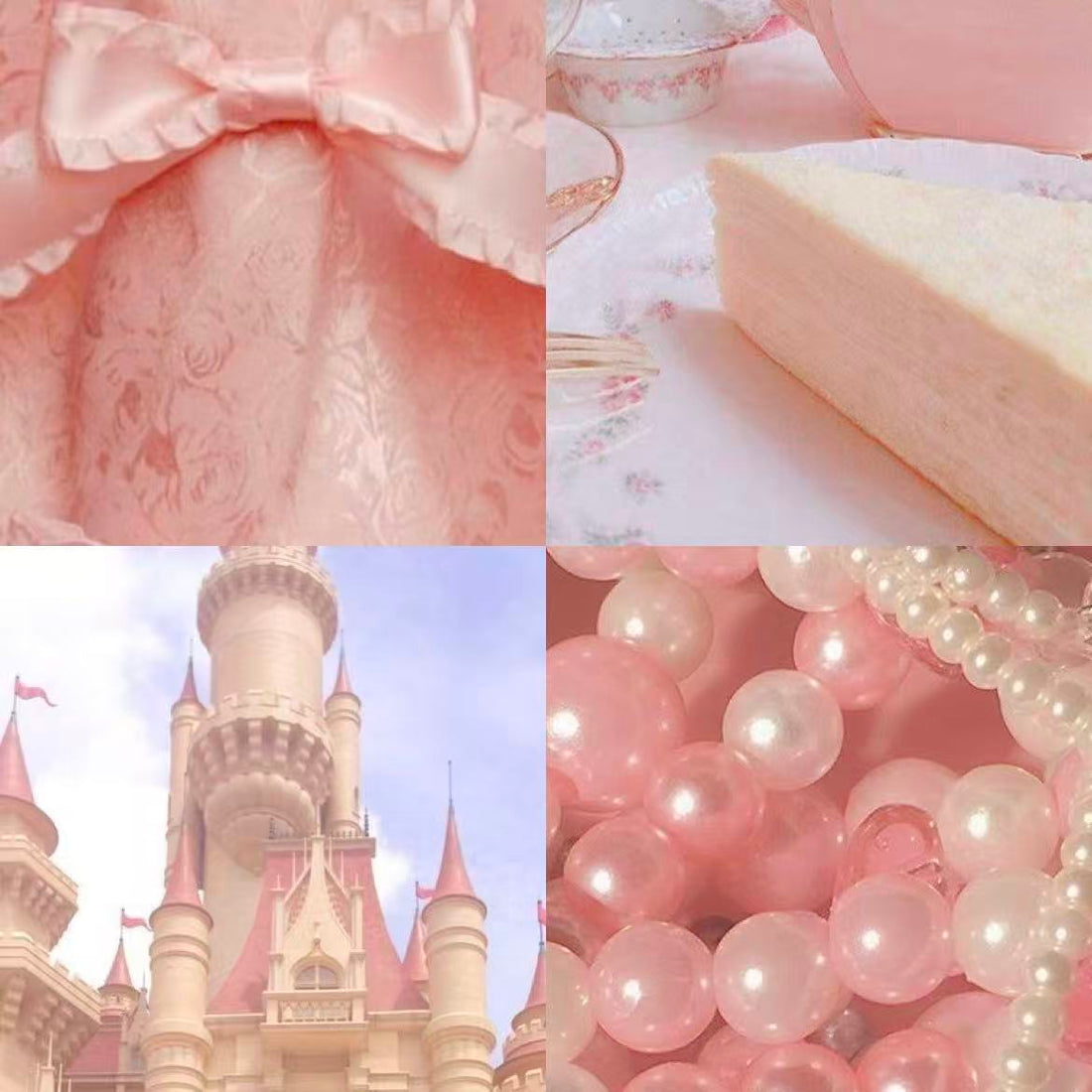 Peach Princess Acrylic Oval Press On Nail - MaYonail Store