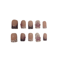 Lilac Lily Acrylic Square press On Nail L14 - MaYonail Store