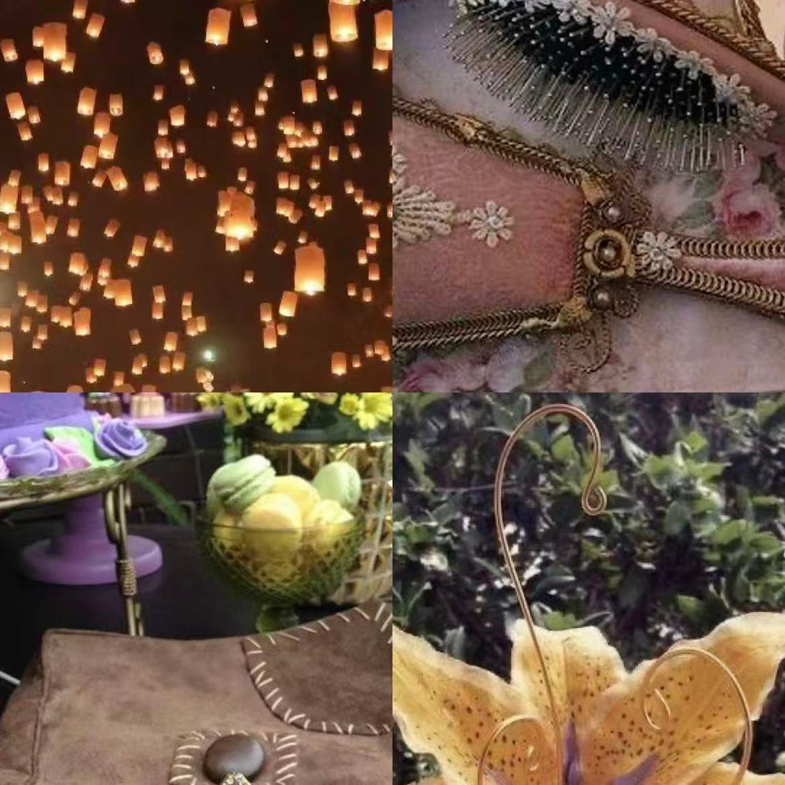 Shining Star Acrylic Almond Press On Nail