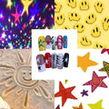 Smiley Star Acrylic Square Press On Nail - MaYonail Store